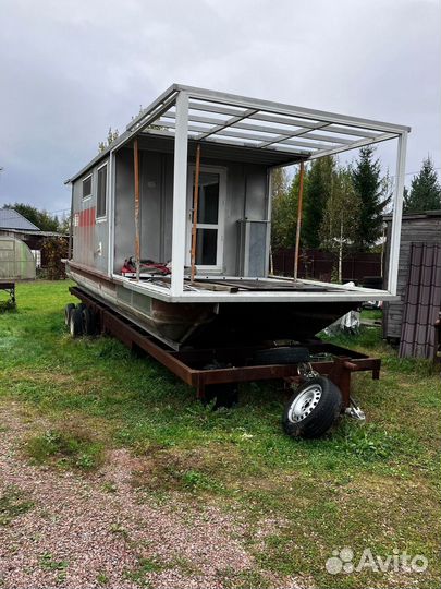 Хаусбот дача на воде плавучий дом дом на воде