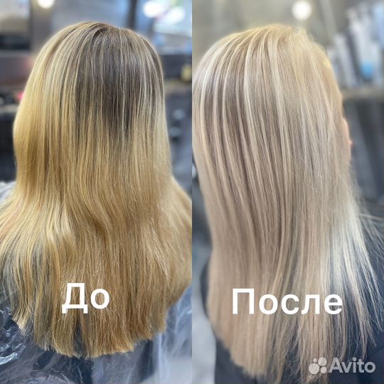 Сложное окрашивание волос air тач