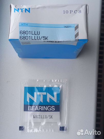 6801 2RS (LLU), подшипник NTN Япония оригинал