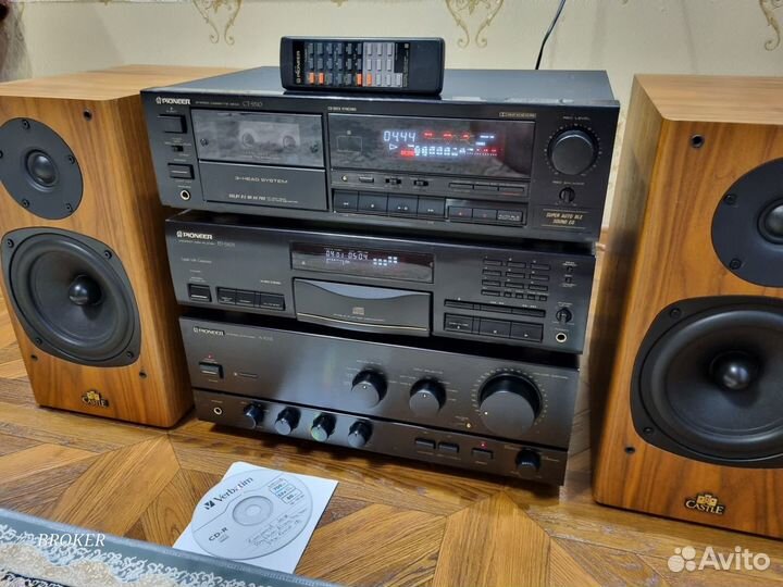 Аудио-Система Pioneer a-701r,pd-s503,ct-s510