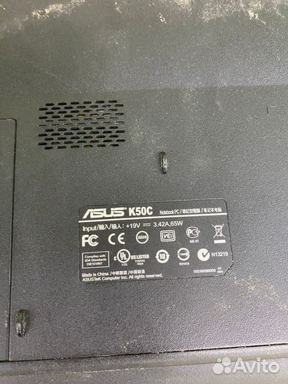 Ноутбук Asus K50C на запчасти