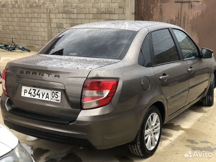 Бампер на гранту фл