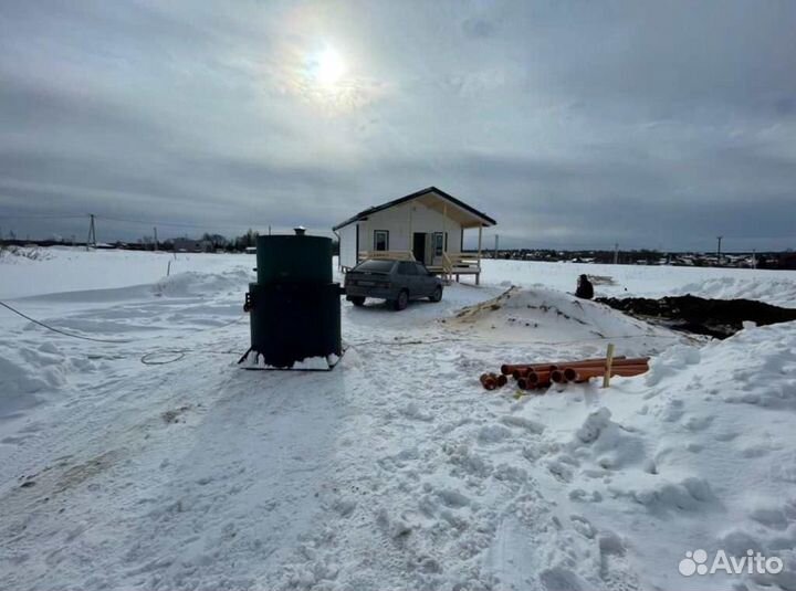 Септик установка монтаж под ключ за 1 день