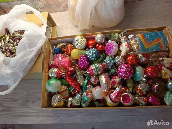 Елочные игрушки СССР