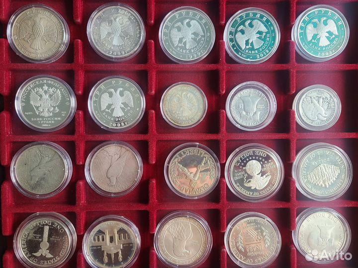 Серебряные монеты