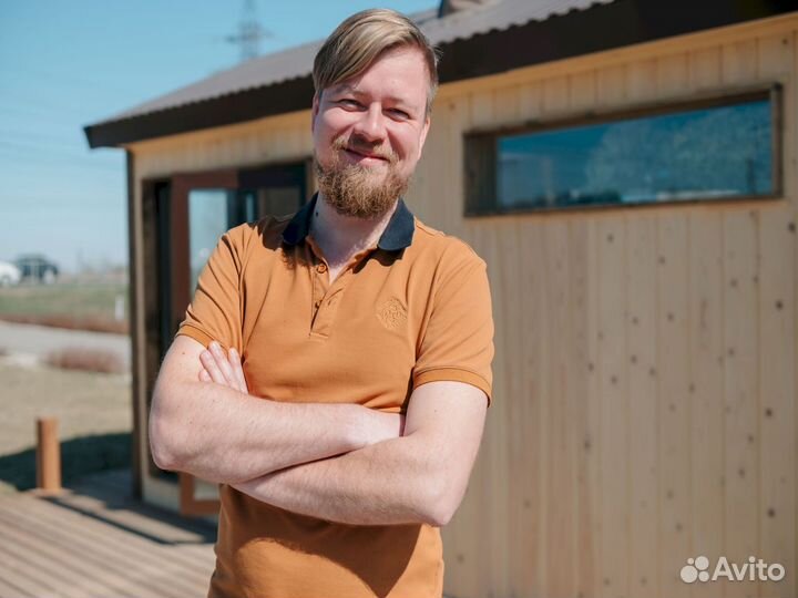 Баня каркасная