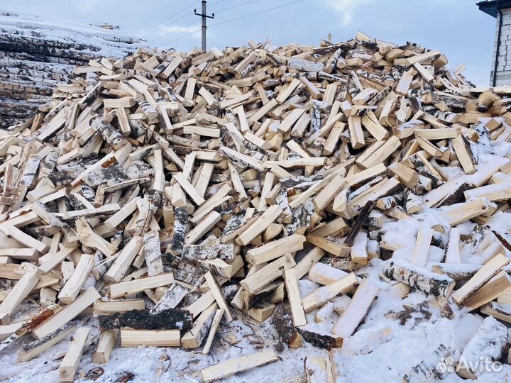 Дрова березовые колотые