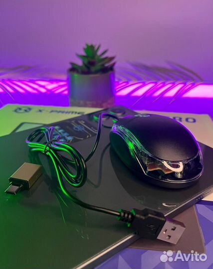 Планшет игровой с мышкой и клавиатурой