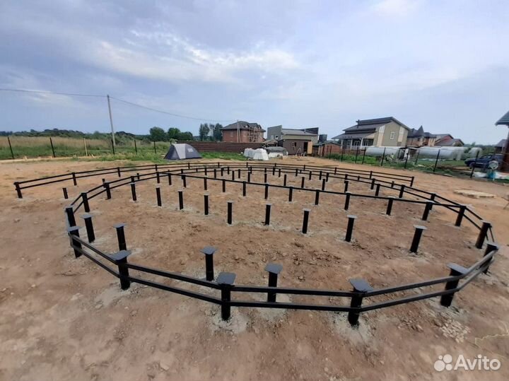 Свайно винтовой фундамент / Все способы оплаты