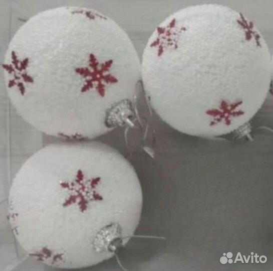 Набор на ёлку. Мишура, шарики, гирлянда. Новое