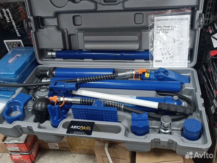 Набор растяжек для кузовного ремонта 10 тн