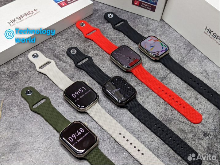 Apple watch 9 titanium 45mm premium amoled