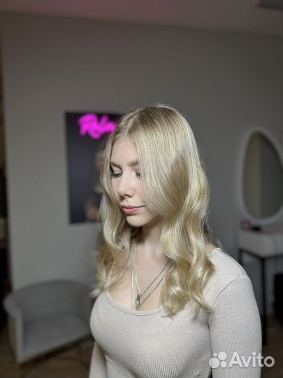 Кератин/нанопластика/окрашивания