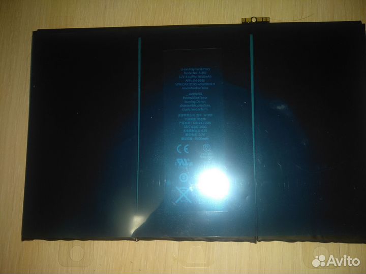 Акб iPad 3/iPad 4 (A1389) (3.7V 43.0Whr 11560mAh)