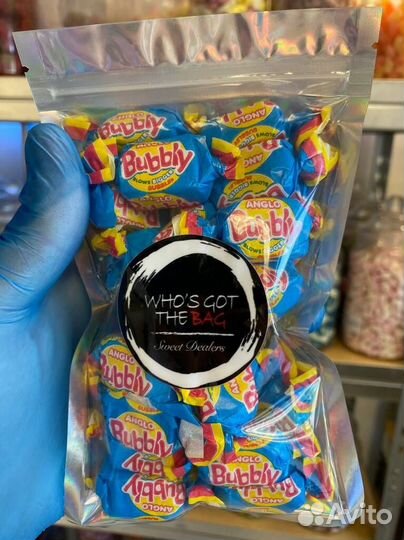 Жевательная резинка Anglo Bubbly Gum поштучно