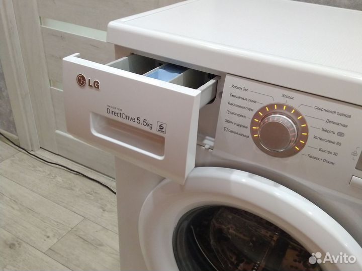 Стиральная машина бу lg 5,5 кг