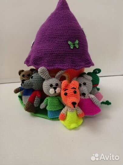 Вязание крючком. Пальчиковый театр