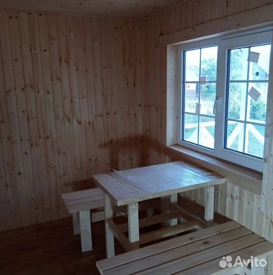 Баня каркасная