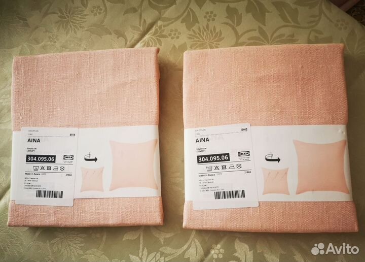 Текстиль Икеа. Наволочки Айна. Скатерть Адрине