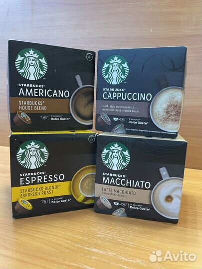 Капсулы Starbucks для системы Nescafe Dolce Gustо