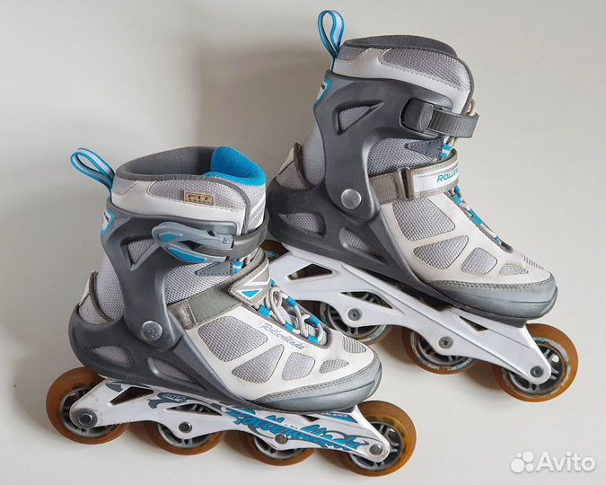 Ролики Женские Rollerblade 39 размер и защита