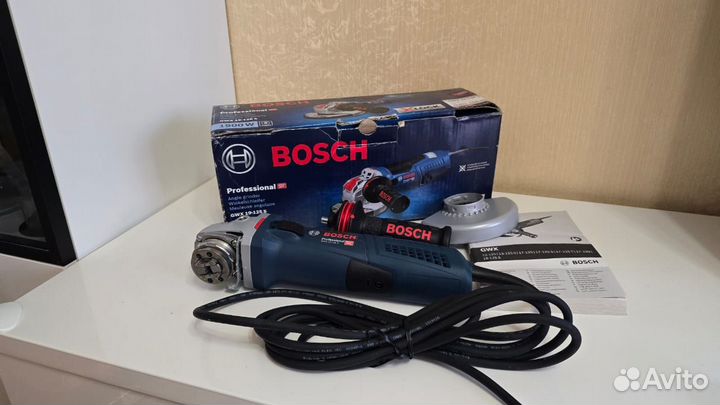 Новая Bosch GWX 19-125 S болгарка с системой X-loc