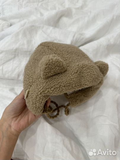 Шапка с ушками детская