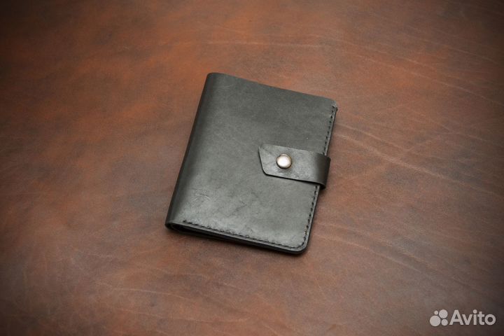 Обложка для автодокументов натуральная кожа