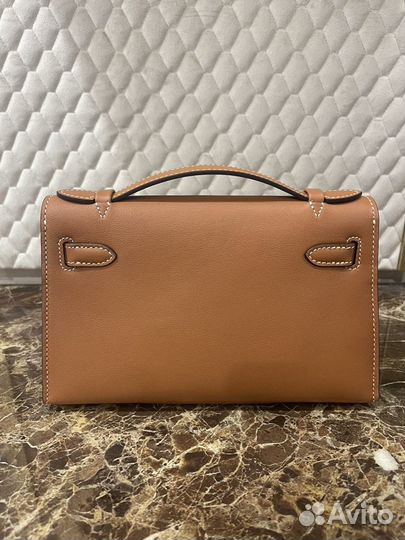 Сумка hermes kelly pochette swift