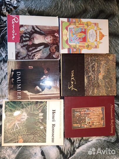 Книги - альбомы художников на иностранных языках