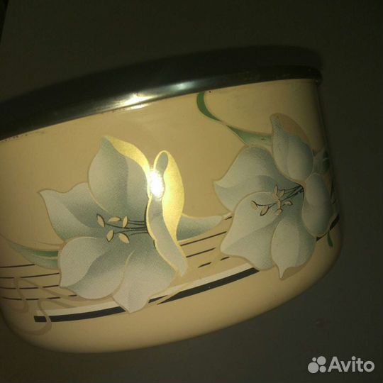 Ковшик эмалированный с покрытием 2 литра