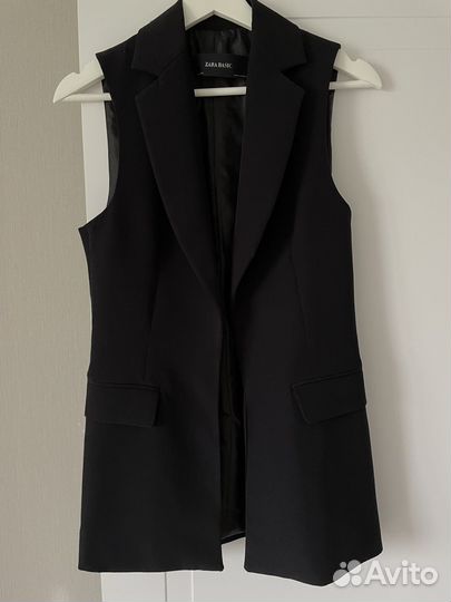 S (42-44) Zara Basic Жилет женский