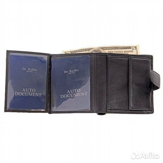 Портмоне С секцией для автодокументов X510228-01-0
