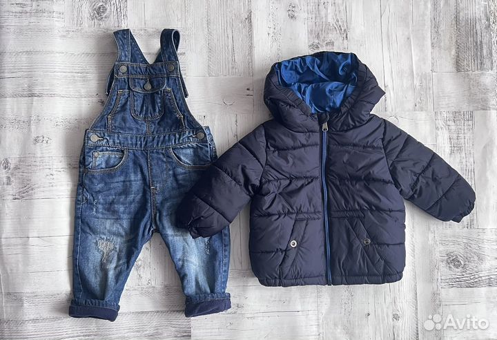 Вещи пакетом на мальчика 74 80 zara