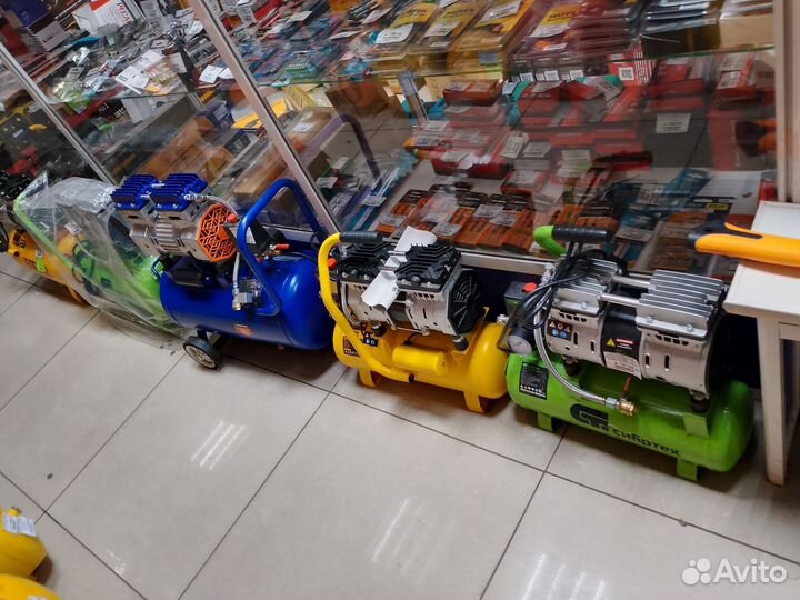 Компрессоры масляные 24 литра сибртех