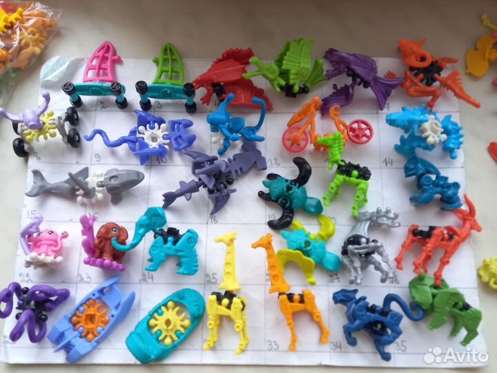 Киндер - сюрприз, запчасти