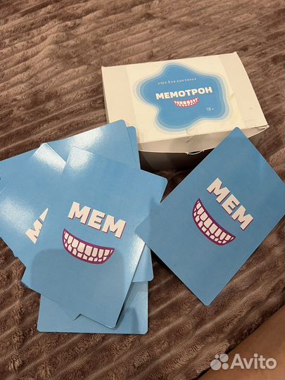 Настольные игры мемотрон+мафия