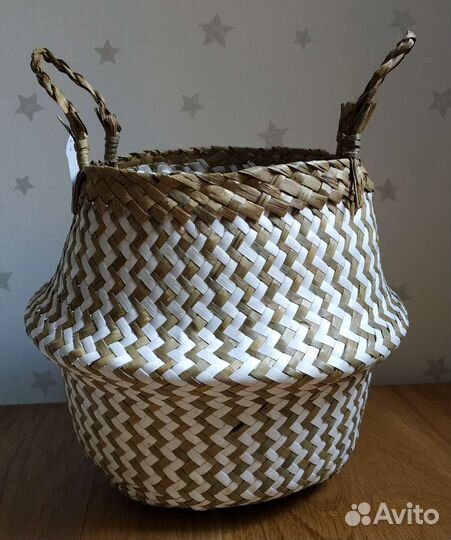 Корзина плетеная для хранения