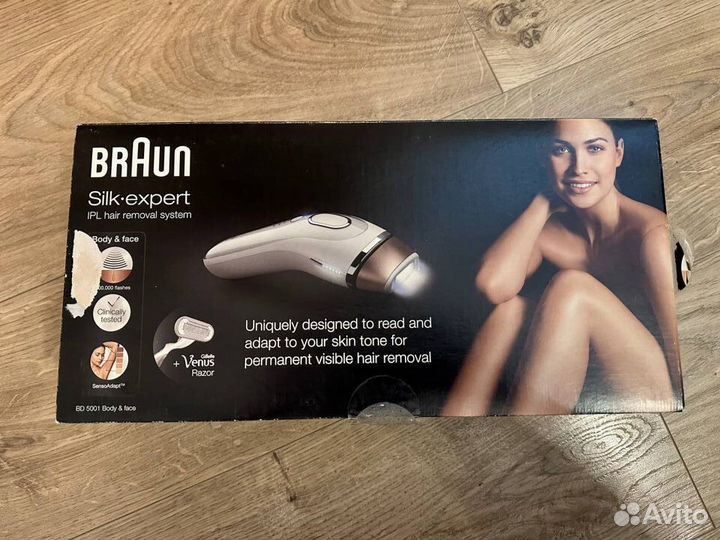 Фотоэпилятор Braun Silk-expert BD 5001 Body&Face