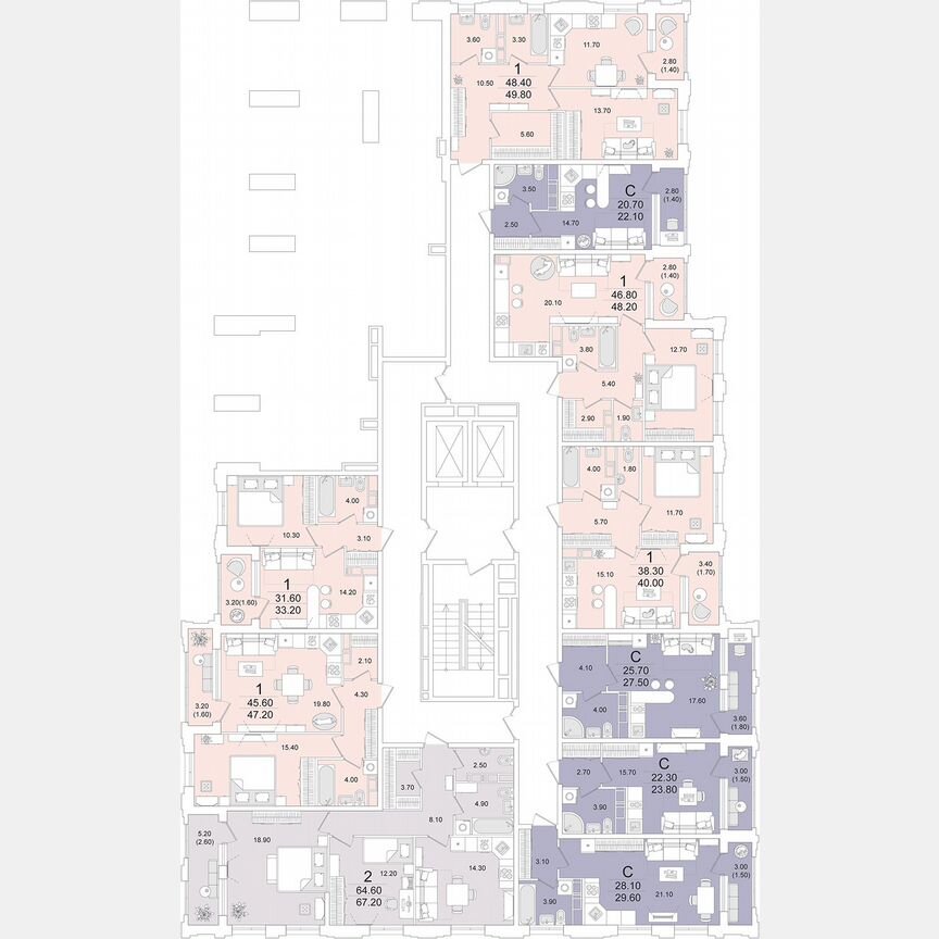 Квартира-студия, 29,3 м², 2/13 эт.