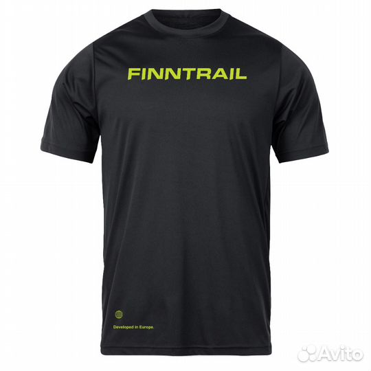 62535 Футболка Finntrail T4 6703 черный