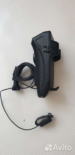 Велофонарь с кнопкой звукового сигнала