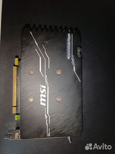 Видеокарта gtx 1660 super 6gb msi ventus xs oc