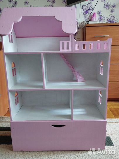 Кукольный домик с ящиком