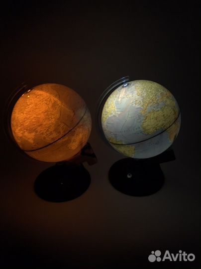 Ночник Вращающийся Глобус моторе