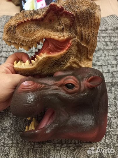 Игрушки на руку, Лунтик, котики, машинки