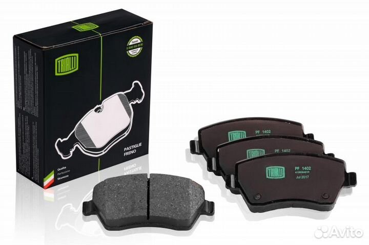 PF1402 Колодки торм. для а / м лада largus (12) 16