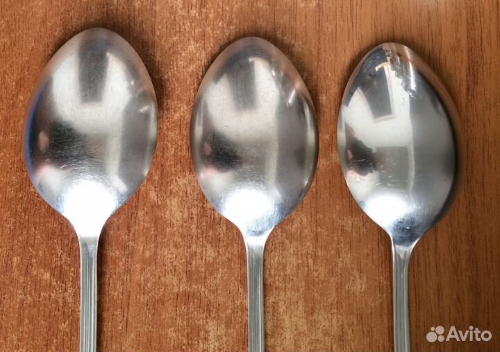 Серебряные десертные ложки Черёмуха