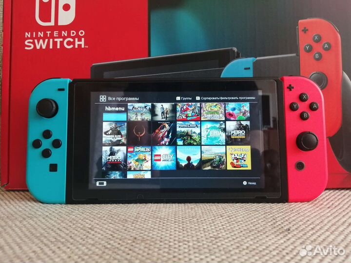 Чип) Nintendo Switch rev.2