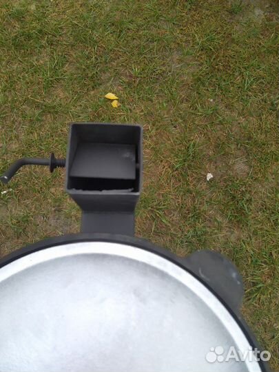 Казан с печью на 10 литров